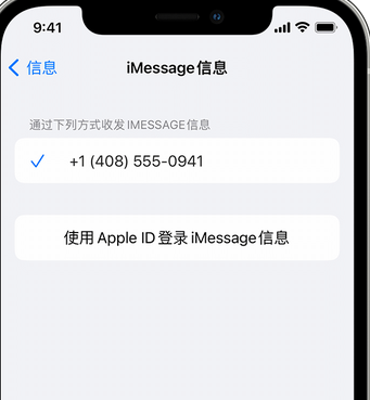 莫力达瓦apple维修iPhone上无法正常发送iMessage信息 